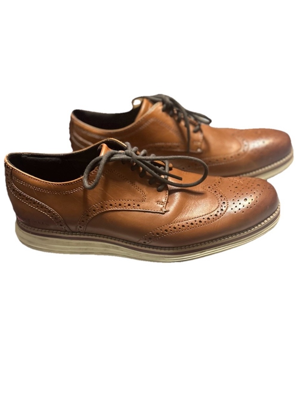 Cole Haan  ØriginalGrand Wingtip Oxford Tan Leather Men’s 11M